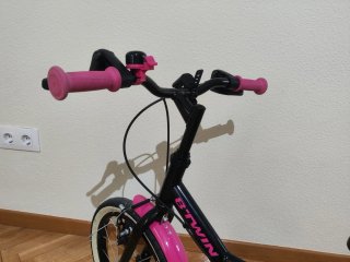 Bicicleta Infantil B'Twin 500 Spy Hero Girl