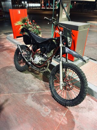 Beta RRT Enduro Moto Negra/Roja