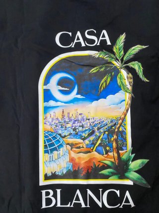 Camiseta Casablanca Negra