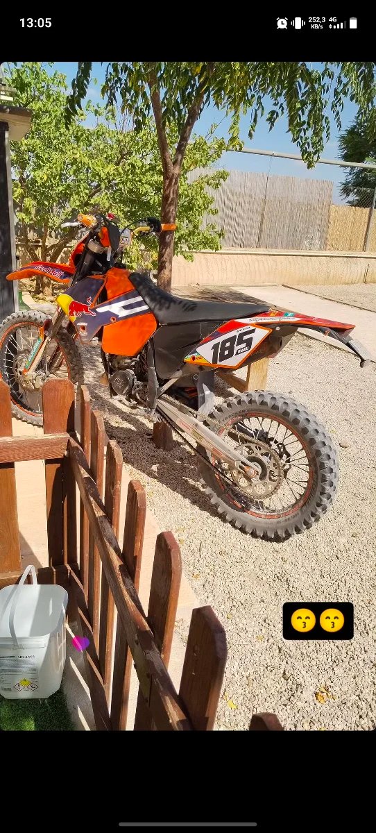 KTM 125 EXC Enduro/Motocross Moto