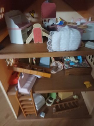Casa Silvanian Families con accesorios