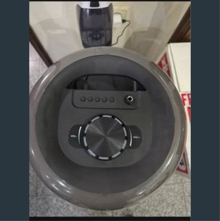 Coluna Bluetooth Preta e Azul