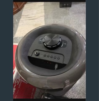 Coluna Bluetooth Preta e Azul
