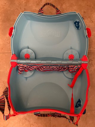Maleta infantil Trunki azul