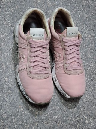 Scarpe Premiata donna rosa/bianche n. 38
