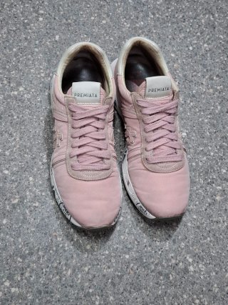 Scarpe Premiata donna rosa/bianche n. 38