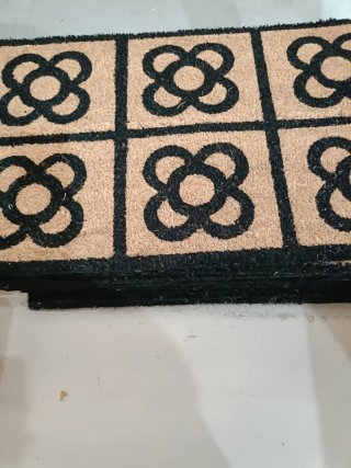 Tappeto ingresso 68 cm design floreale