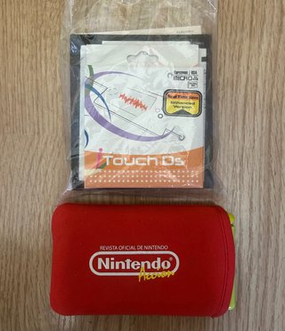 Nintendo DS Lite Verde Lima + iTouchDS + funda