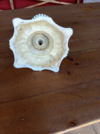 Pie de lámpara decorativo