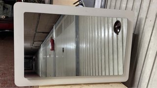 Mueble de baño suspendido con espejo