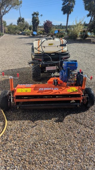 Desbrozadora/Picadora Quad/ATV