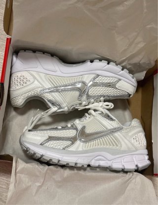 Nike Vomero 5 Plata y Blanco