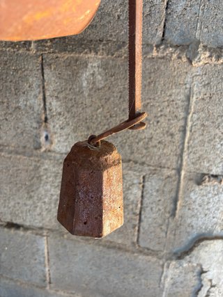 Balanza romana antigua para restaurar