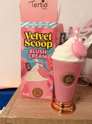Perfume Tertio Velvet Scoop Blush Cream  Es dulce