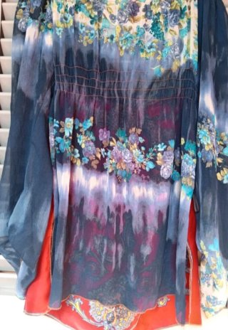 Blusa Vintage Y2K Anni 2000 Tg S firmata Ex Novo
