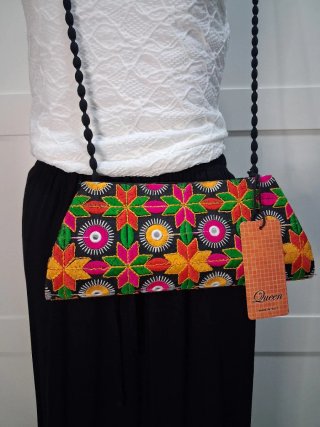 Bolso Queen Multicolor Bordado