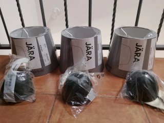 Lámparas de techo IKEA JÄRA (3 unidades)