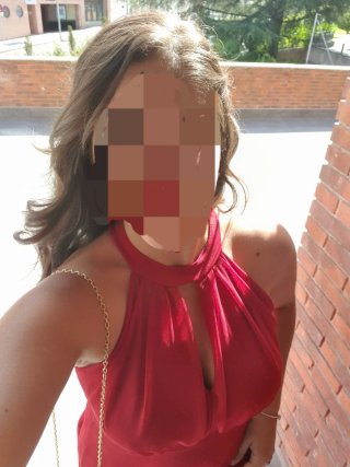 Vestido largo rojo elegante
