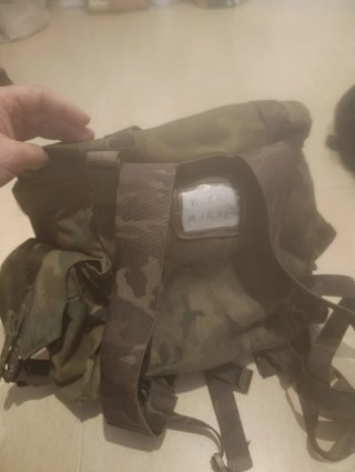 Mochila militar ligera camuflaje