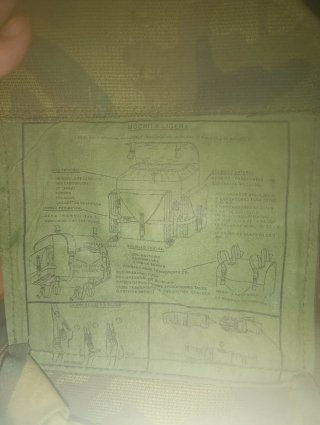 Mochila militar ligera camuflaje