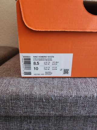 Nike Vomero 18 GTX Zapatillas Running Gris/Blanco