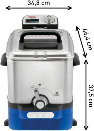 Tefal Oleoclean Pro INOX & Design freidora 2300 W