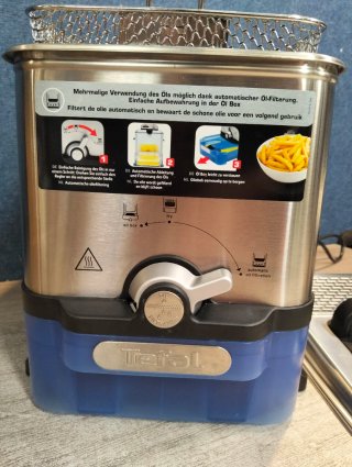 Tefal Oleoclean Pro INOX & Design freidora 2300 W