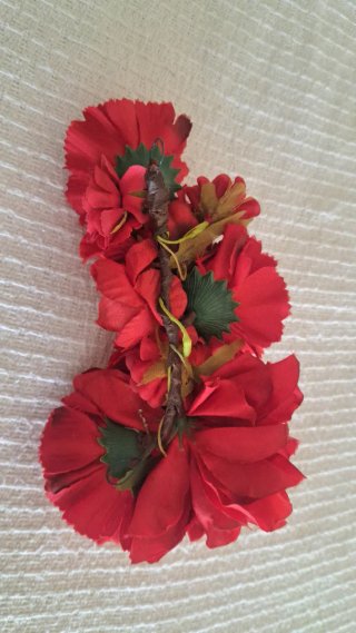 Traje de flamenca lunares y volantes