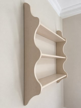 Dos estanterías vintage madera con cajones