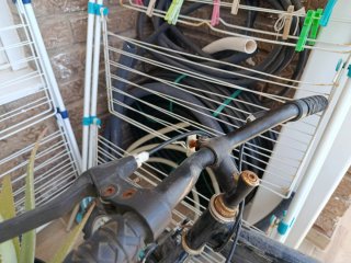 Bicicleta Star Wars para reparar