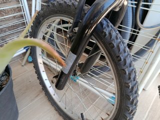 Bicicleta Star Wars para reparar