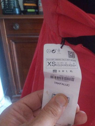 Vestido mujer rojo
