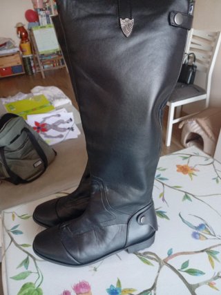 Botas de equitación negras