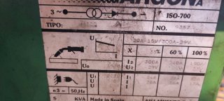 Máquina Soldar Hilo MIG V-300
