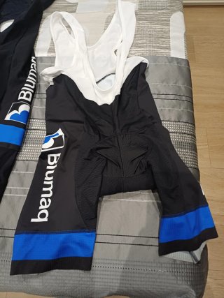 Maillot Ciclismo Azul y Negro Talla M