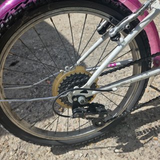 Bicicleta niña Btwin rosa