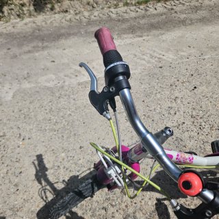 Bicicleta niña Btwin rosa
