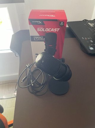 Micrófono HyperX SoloCast Compacto