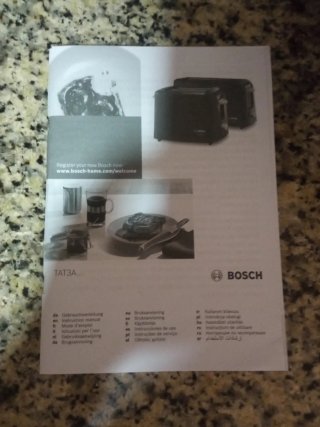 Tostadora Bosch CompactClass Blanca