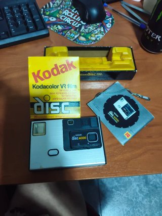 Cámara Kodak Disc 4000