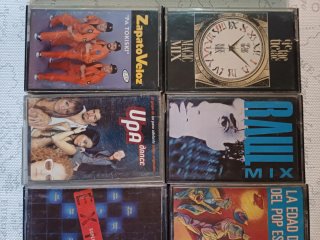 Lote 7 Cintas Casete Música Variada