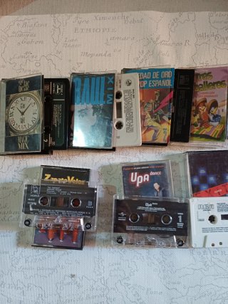 Lote 7 Cintas Casete Música Variada