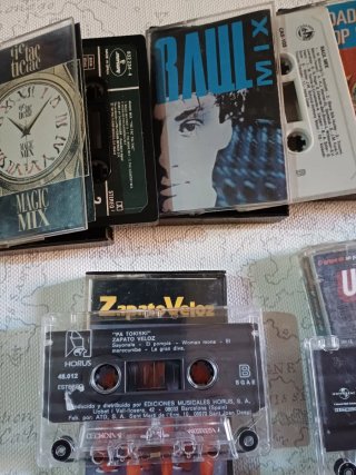 Lote 7 Cintas Casete Música Variada