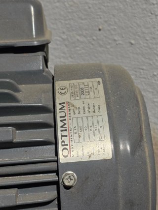 Sierra de cinta OPTIMUM S210G para metales