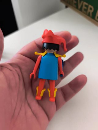 Playmobil bufón medieval 3330