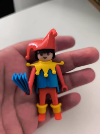 Playmobil bufón medieval 3330