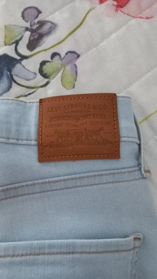 Pantalón Levi's Mujer Azul modelo Mile High Súper
