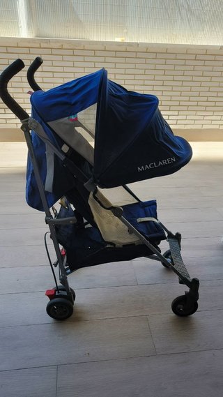Carrito Maclaren Azul