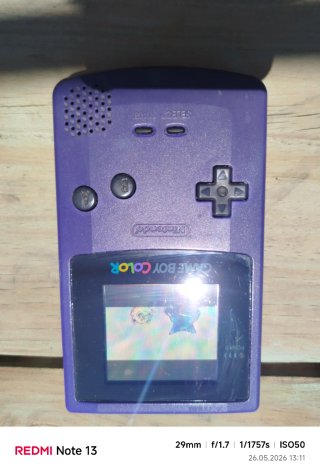 Consola Game Boy Color Pokémon Azul