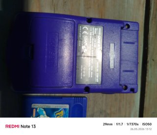 Consola Game Boy Color Pokémon Azul